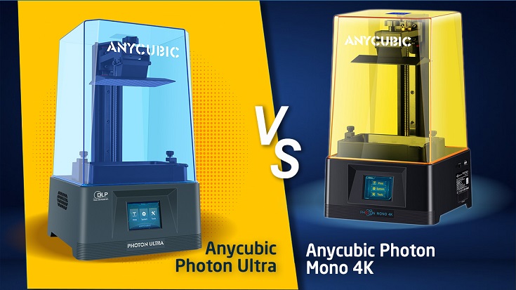 Сравнительный обзор Anycubic Photon Ultra VS Anycubic Photon Mono 4K