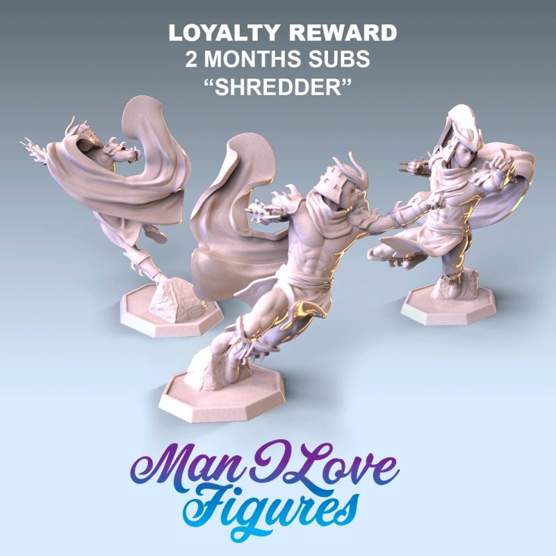 Man I Love Figures - Loyalty - Shredder - December 2022