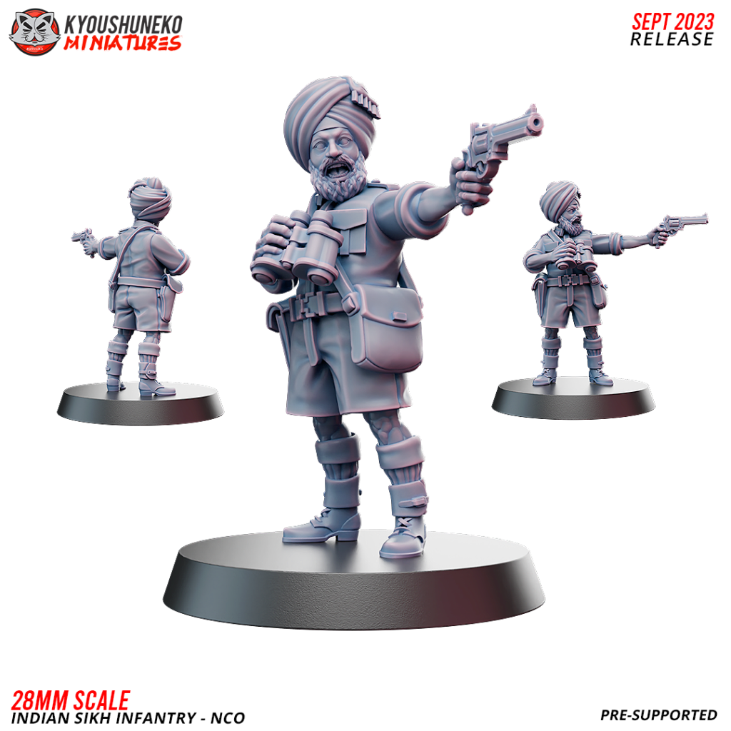 Kyoushuneko - Sikh Desert Raiders & Indian Sikh Infantry - September 2023