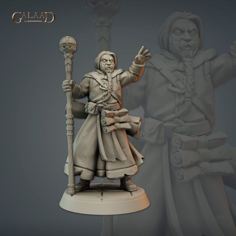 Galaad Miniatures Paladins and Clerics January 2024