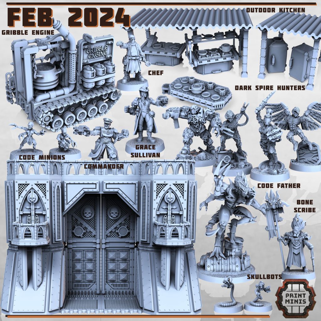 Print Minis - February 2024