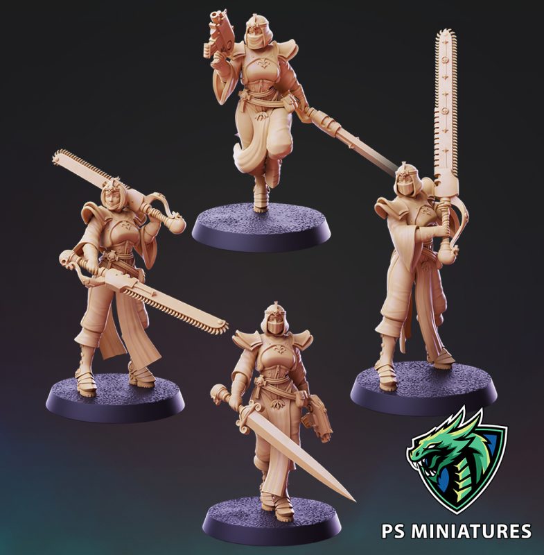 PS Miniatures - Divine Order Initiates - March 2024
