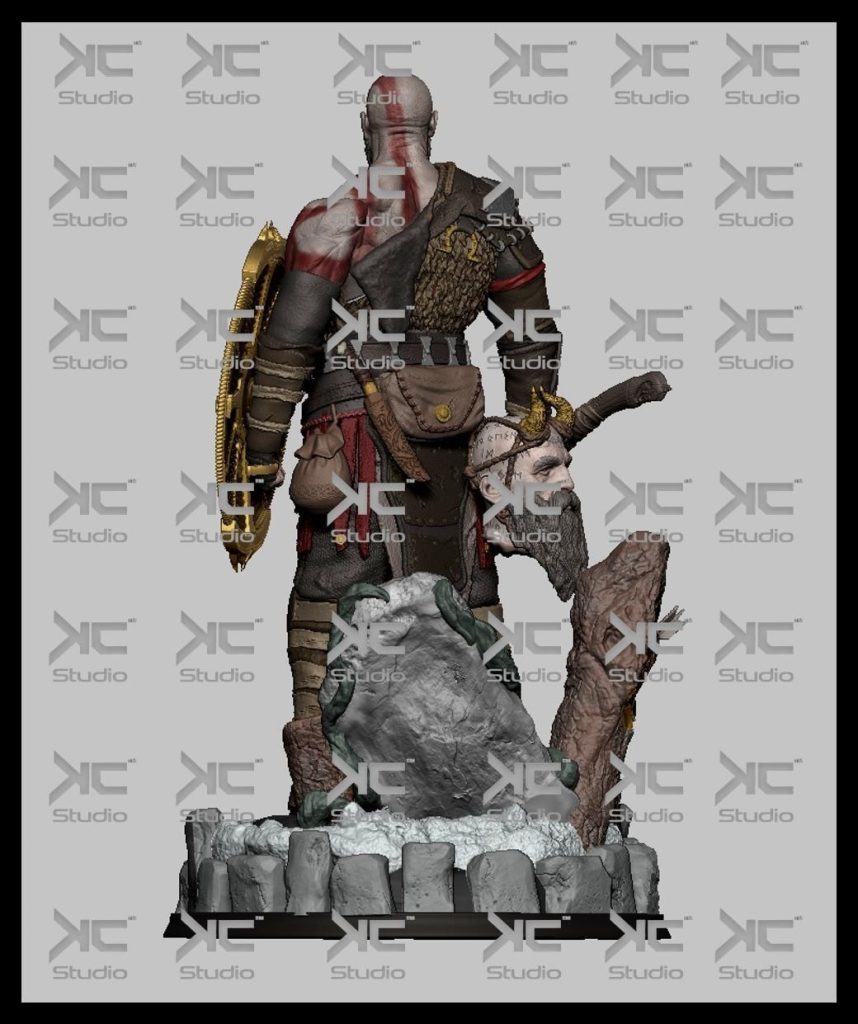 KC Studios - Kratos God Of War Ragnarok