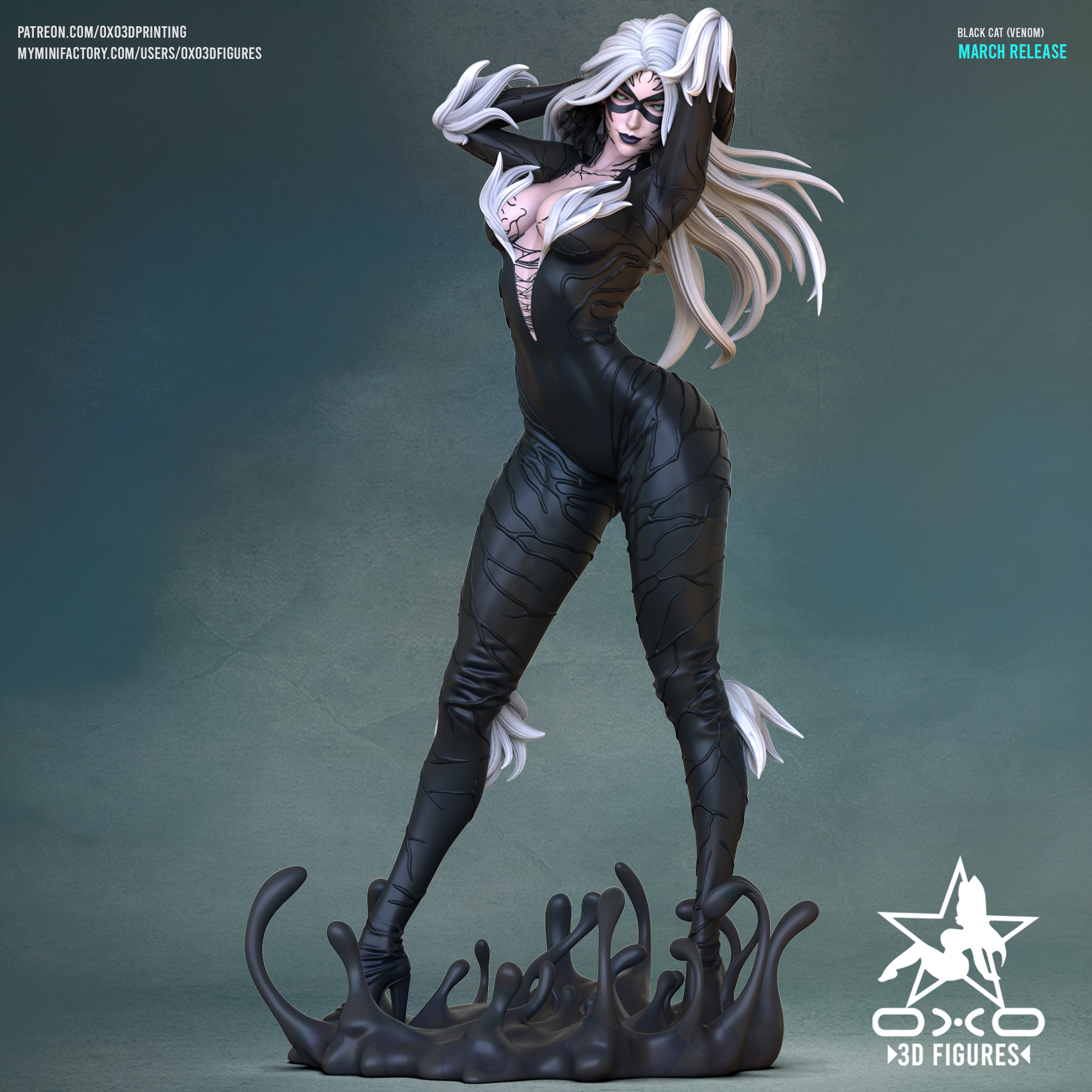 OXO3D - Black Cat Venom - March 2025
